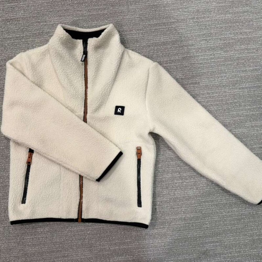 Reima Turkki Fur Fleece Jacket - Light Beige - 7Y / 122 , Unisex